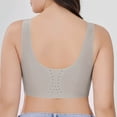 thumbnail image 4 of Njagoc3 Wireless Bras for Women Solid Color Wide Straps Bra Push Up Bra Breathable Everyday Bra, 4 of 6