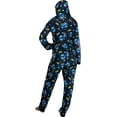 thumbnail image 3 of The Polar Express Adult Believe Hooded One-Piece Footless Sleeper Union Suit Pajama Loungewear Sleepwear For Men Women, 3 of 7