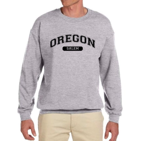 Oregon, Salem Men Sweatshirt, Male Large