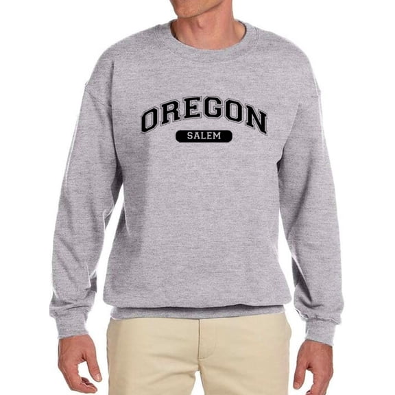 Oregon, Salem Men Sweatshirt, Male Large