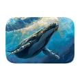 thumbnail image 3 of Whale 1158 Non-Slip Memory Foam Bath Rug: Absorbent, Quick-Dry, Machine Washable, Soft & Comfortable - S, 3 of 7