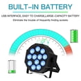 thumbnail image 4 of Luz Par RGBW recargable para DJ y escenario HOLDLAMP, 4 of 7