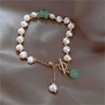 thumbnail image 4 of FENOHREFE Women Fashion Bracelet Unique Pearls Bracelet Women Daily Bracelet Creative Wrist Jewelry for Daily Wear or Event, 4 of 7
