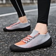 thumbnail image 1 of Zapatos para caminar Zapatillas Casual Zapatos Al Aire Libre Antideslizante Gimnasio Ejercicio para Hombres Mujeres (44) Gris DQrwqpou Tenis De Mujer Tenis De Hombre, 1 of 6