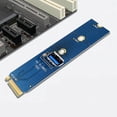 thumbnail image 4 of Transfer Card USB 3.0 High Speed Adapter M.2 NGFF to PCI-E X4 Riser Extender Card for Mining, 4 of 7
