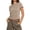 Brown, variant on WHEANG Womens Summer Tops Classic Striped Crew Neck Short Sleeve T Shirts for Women Slim Fit Soft Casual Basic Tee Versatile Stretchy Undershirt Top for Daily Summer Outdoor Wear Black 2XL