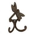thumbnail image 2 of DII Cast Iron Collection Decorative Wall Hook Set, Dragonfly, 2 Count, 2 of 3