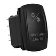 thumbnail image 2 of HAHDAXIA Blue Led Navigation Light Anchot Light Rocker Switch 7Pin ON-Off-ON Nav/ANC Light Toggle Switch for Marine Boat Ship Vessel Fishing Boat 12V 24V, 2 of 6