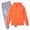 A244-Orange, variant on Toddler Pajamas Boys Pyjamas Sleepwears 2pcs Long Sleeves Pjs Sets for Kids Fall Winter(Grey,7-8)