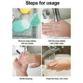 thumbnail image 4 of 100Pcs Random Portable Soap Paper Outdoors Travel Hand Washing Soap Papers, 4 of 9