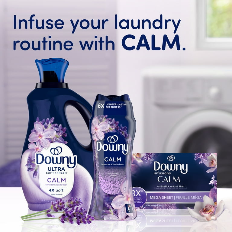 Downy Calm Laundry Beads 18.2 oz with Lavender and Vanilla Bean