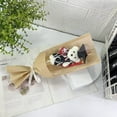 thumbnail image 4 of Birthday Party Friend Bouquet Decoration 36cm Teacher's Day Sunflower Bear Bouquet Plush Toy Bear Animal Bouquet Cartoon Lovely Bear BLACK, 4 of 8