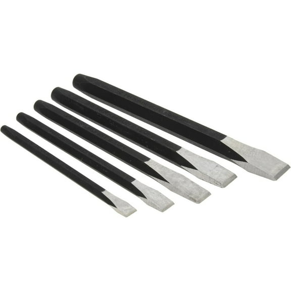 Paramount 5 Piece Cold Chisel Set: 5/16", 3/8", 7/16", 1/2", and 5/8"