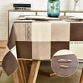 thumbnail image 1 of Fall Sunflower Vinyl Tablecloth Rectangle Plastic PVC Oilcloth Tablecloths Wipeable Table Cloth Cover for Foot Folding Tables Kitchen Dining Room Table Crafting x, 1 of 7