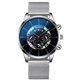 thumbnail image 1 of Organizadores Fashion Cool único Digital Literal de múltiples capas hombres de Dial de cuarzo malla de reloj de cinturón elección de regalos Comprar 2 Barco 3, 1 of 1