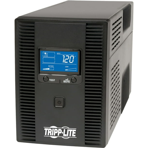 Tripp Lite 1500VA UPS Battery Backup, AVR, LCD, Line Interactive, 10