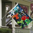 thumbnail image 3 of Héroes de Goo Jit Zu Bandera impresa con temática, regalo perfecto para fanáticos, amigos y familiares, y adecuada para actividades al aire libre e interiores, decoraciones de fiesta. 60*90CM, 3 of 6