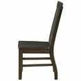 thumbnail image 3 of Topcobe Wooden Dining Chairs Set of 2, Chair with Wood Frame, Modern Furniture for Dining Room Living Room Bedroom, Sturdy, Brown, 3 of 7