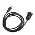 thumbnail image 4 of Câble USB 2.0 Mâle à Femelle à Port Unique, Simple Installation Voiture Mount Flush Cable Plug And Play pour Automobile, 4 of 8