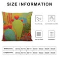 thumbnail image 5 of ARISTURING  Colorful Mexico Prickly Pear Cactus Throw Pillow Cover Succulent Plant  Throw Pillow Case Decorative Cushion Cover Pillowcase, 5 of 5