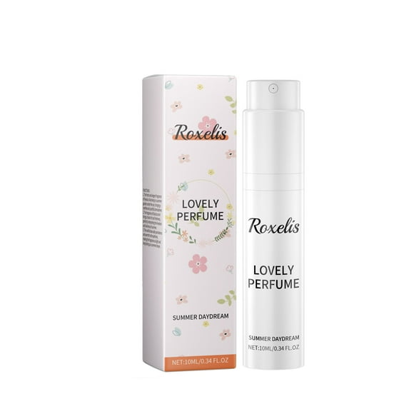 Roxelis Freesia Rotating Perfume Spray for Women Exudes Charm, Lasting, Fresh, Elegant, Light Fragrance, Portable Sample Perfume