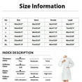 thumbnail image 3 of Garbnen Unisex Lab Coat for Women and Men Long Sleeve White Uniform Doctor Nurse Career Day Coat Unisex Adult Nurse Costume Lab Coat, 3 of 7