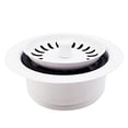 thumbnail image 2 of Westbrass D2089SEV-50 InSinkErator Style Disposal Flange & Strainer in Powder Coated White, 2 of 4