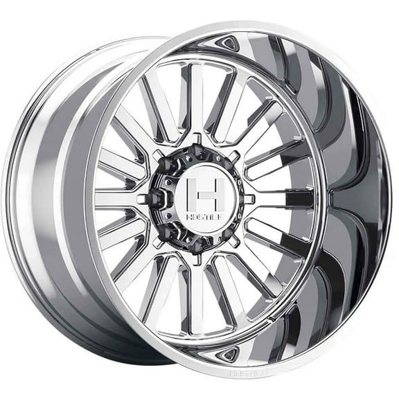 22x12 Hostile H127 Titan Armor Plated (Chrome) Wheel 6x5.5 (-44mm)