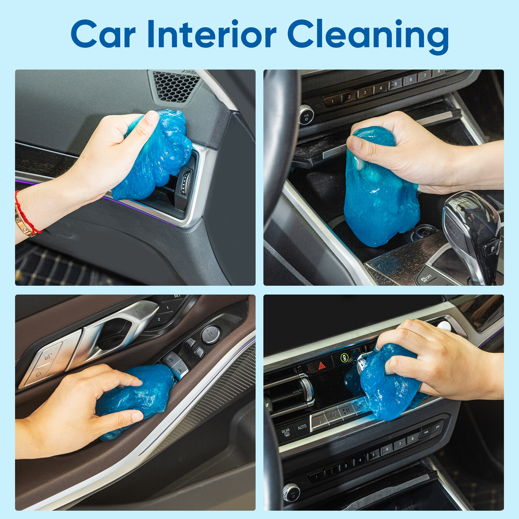 Deli 3 Pack Car Cleaning Gel photo 4