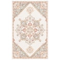 thumbnail image 2 of Safavieh  Handmade Metro Ughetta Floral Medallion Wool Rug 5' x 8' - Ivory/Grey, 2 of 5