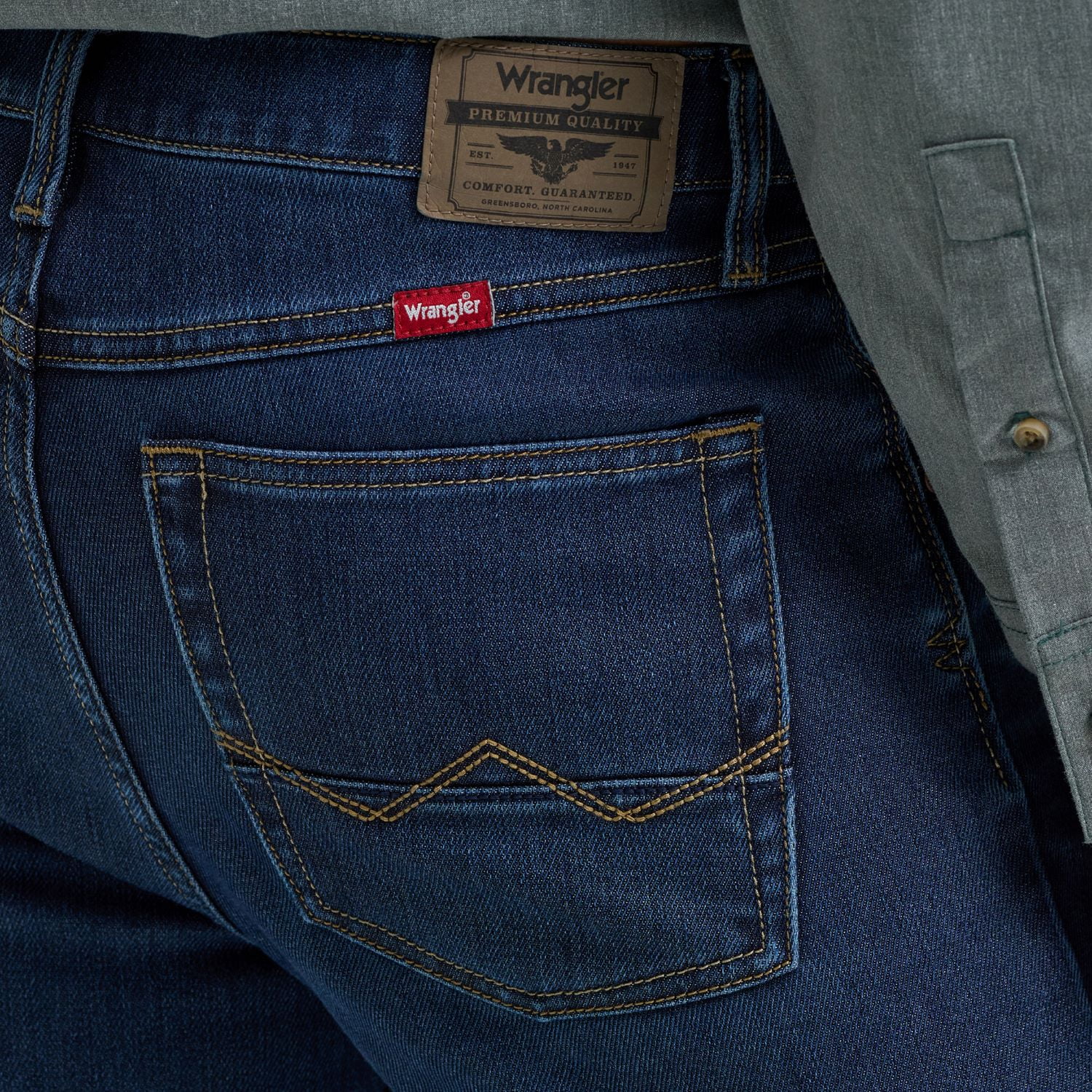 Wrangler® Men's Single Layer Warmth Five Pocket Jean