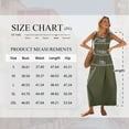 thumbnail image 3 of TEMOFON Sleeveless Dresses for Women Scoop Neck Casual Summer Dress Maxi Dresses with Pockets, 3 of 9