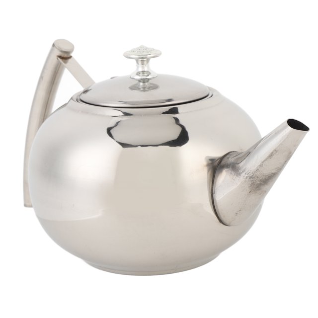 Stainless Steel Tea Pot with Infuser, Leakproof Tea Kettle Ergonomic Side Handle Tea Kettle Coffee Pot with Detachable Infuser for Blooming Tea & Loose Leaf Tea