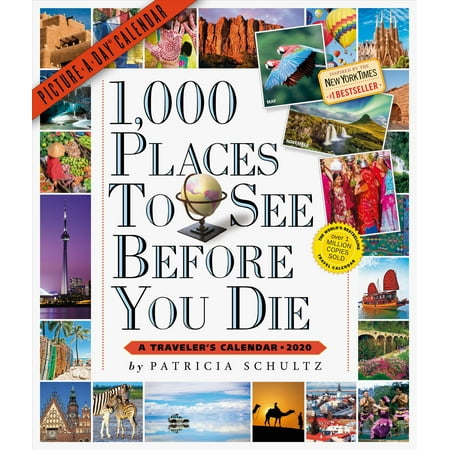 1,000 Places to See Before You Die Picture-A-Day Wall Calendar (Best Place To Make A Calendar)