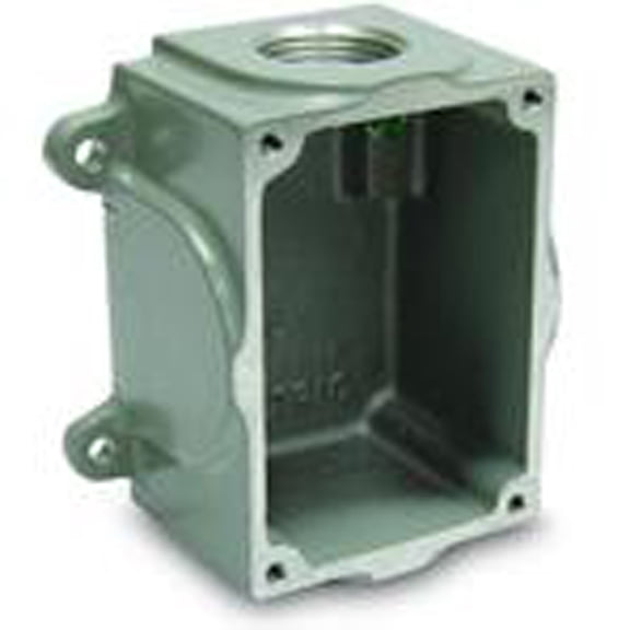 Meltric 7T1F0N07 Metal Mounting Box, 3/4" , DS20 Series