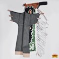 thumbnail image 6 of Hilason Handmade Genuine Leather Chaps Adult Handtooled Rodeo Bull Riding, 6 of 6