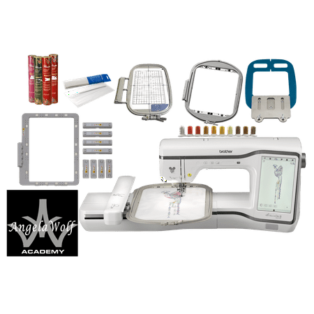 Brother Stellaire 2 Innov-is XE2 Embroidery Machine 14x9.5 with Embroidery Bonus Bundle