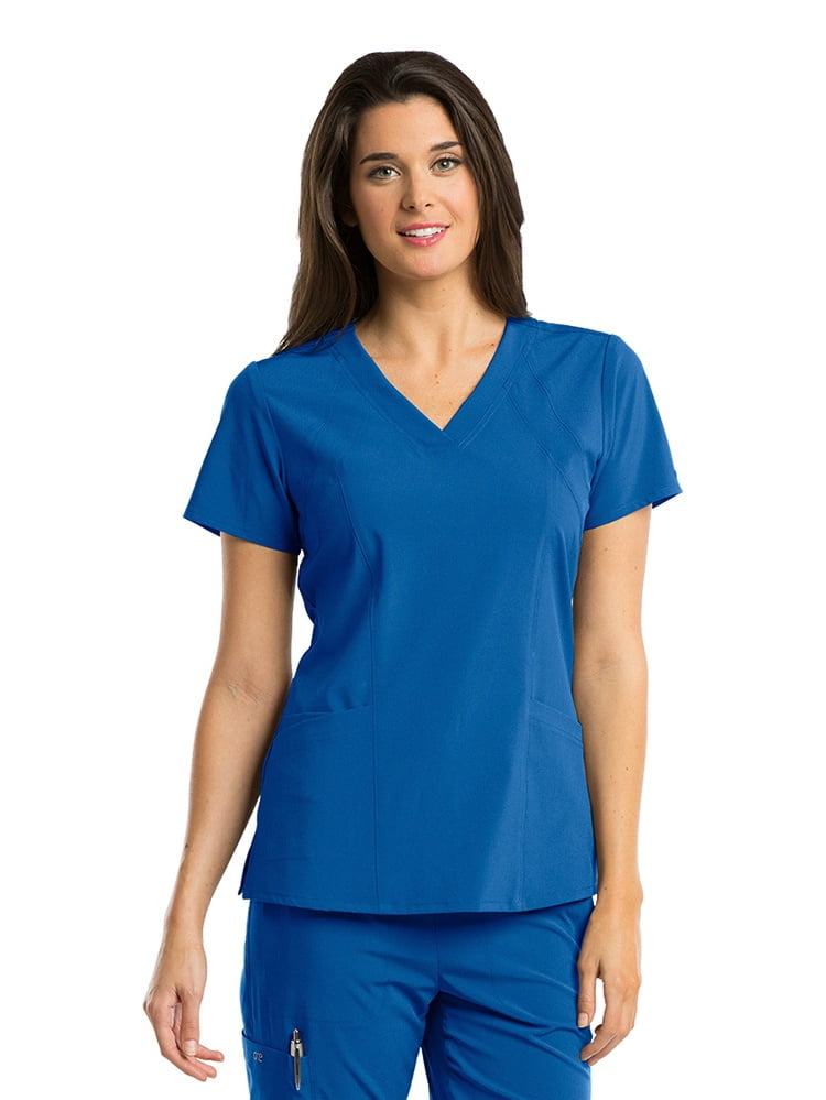 Download Barco - Barco One 5105 Women's V-Neck Scrub Top New Royal ...