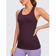 thumbnail image 2 of CRZ YOGA Women's Butterluxe Yoga Workout Tank Tops Racerback Sleeveless Camisole Athletic Gym Shirts, 2 of 6