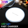 thumbnail image 2 of lionlar Chargeur Sans Fil kokiya, -Certifié Tapis de Charge Max 30W, Compatible avec 3.9x0.2 inch, 2 of 8