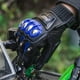 thumbnail image 5 of Guantes ILM, aleación de acero, piel, nudillos duros, pantalla táctil, color azul L, 5 of 5
