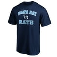 thumbnail image 2 of Men's Navy Tampa Bay Rays Heart & Soul T-Shirt, 2 of 3