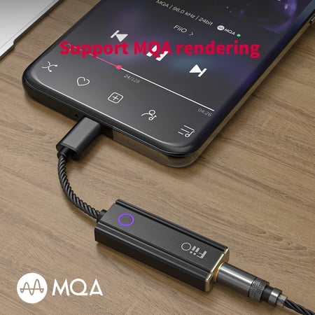 【並行輸入品】 FiiO JadeAudio KA1 ヘッドホンアンプ 小型アンプ USB DAC 高解像度 ロスレス スマートフォン/PC/ノートパソコン/プレーヤー用