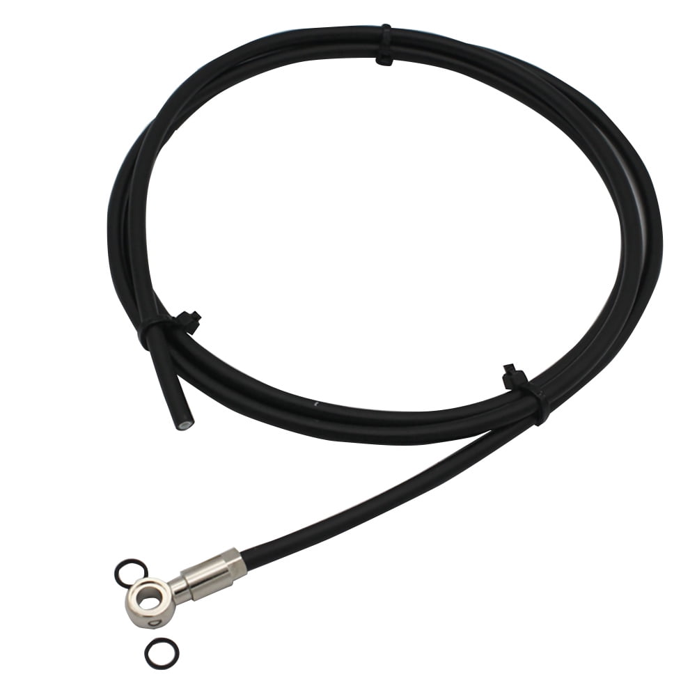Gold Hose & Stainless Black Banjos Pro Braking PBK0519-GLD-BLA Front/Rear Braided Brake Line Gold Hose & Stainless Black Banjos Pro Braking PBK0519-GLD-BLA Front/Rear Braided Brake Line