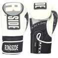 thumbnail image 3 of Ringside Apex Flash Sparring Gloves, IMF-Tech Synthetic Boxing Gloves with Secure Wrist Support, Ideal for Men and Women, White/Black, 16 oz, 3 of 5