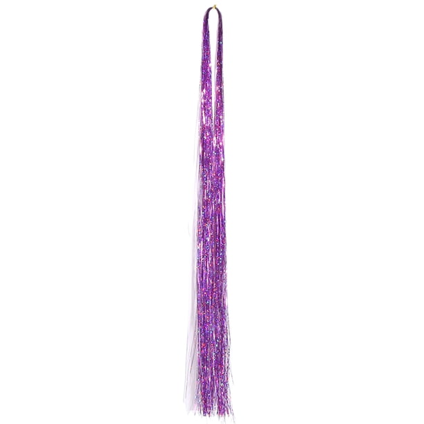 Hair Tinsel Sparkle Extensiones de cabello brillantes para mujeres y niñas Accesorios para el cabello