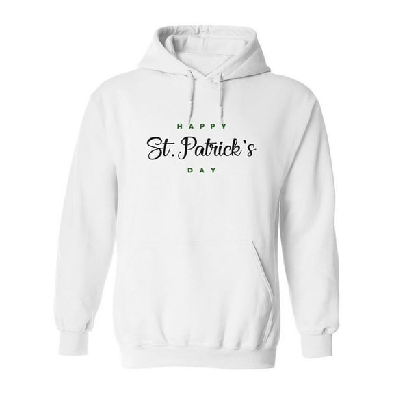 Saint Patrick' Day Hoodie Men -Image by Shutterstock, Male x-Large