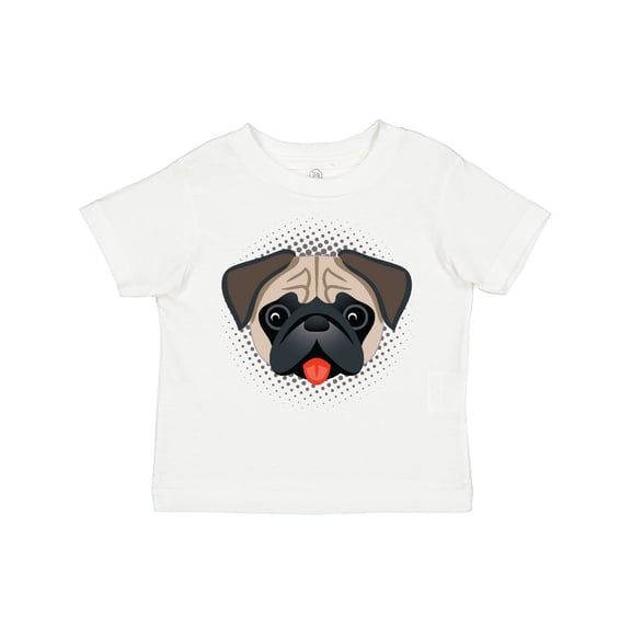 Inktastic Cute Pug Puppy Dog Boys or Girls Toddler T-Shirt