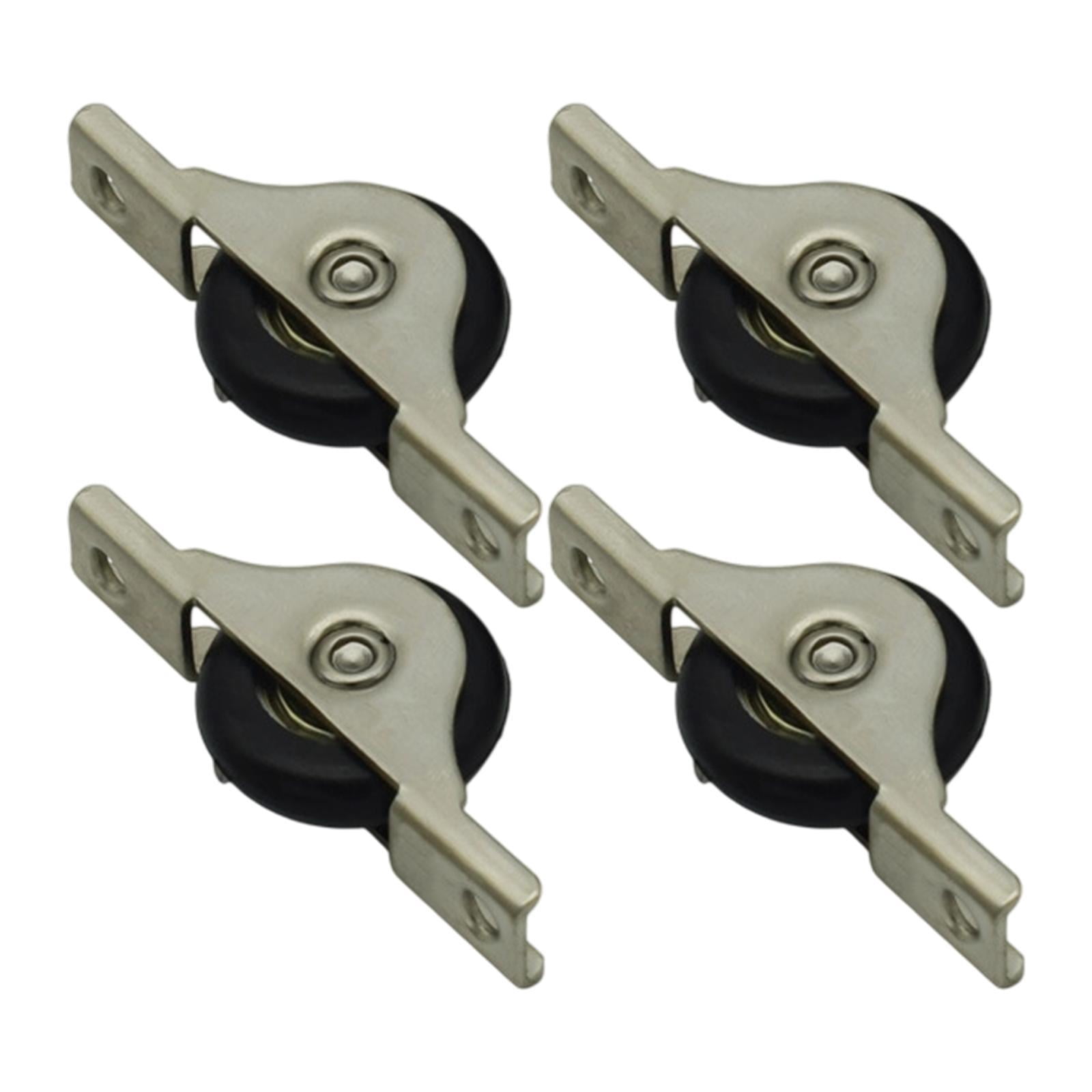 Pack 4 Poleas Universales De 70mm - Para Máquinas De Gimnasio, Cables De 4-6mm, Material PA6 Resistente