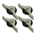 thumbnail image 1 of simhoa 4 Pieces Window Pulley Spare Parts Iron Sliding Door Wheels Kitchen Fittings medium black, 1 of 8